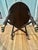 Vintage Custom Mahogany Cocktail Table With Attached Brass Faux Bamboo Gallery Tray Top For Sale - Image 11 of 12