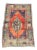 Vintage Turkish Anatolian Handmade Wool Multicolor Rug For Sale