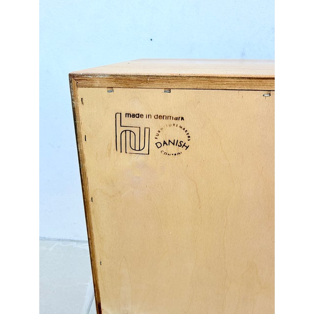 Brown Danish Oak Sideboard by Carlo Jensen for Poul Hundevad, 1960s For Sale - Image 8 of 18