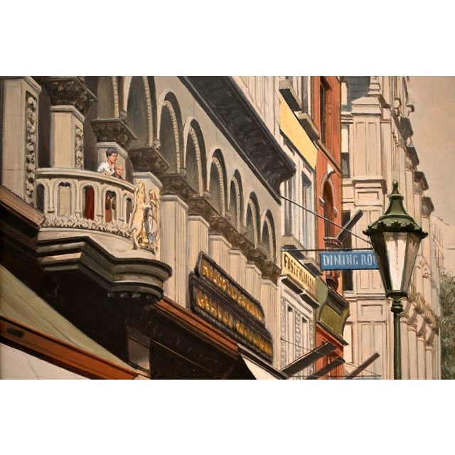 Reginald Edward Arnold, Bow Church, Oil Painting, Framed For Sale - Image 8 of 10
