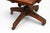 Brown Antique Bank of England Jury Style Swivel Tilt Desk Chair For Sale - Image 8 of 16
