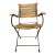 1940s French Garden Folding Chair For Sale