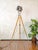 Industrial Studio Spotlight Floor Lamp on Berlebach Wooden Tripod from ADB, Belgium, 1960s For Sale - Image 9 of 15