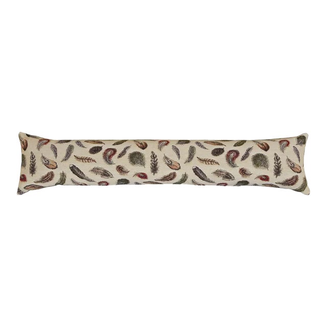 Feathers Draught Excluder - 90x20 Cm (36"x9") For Sale