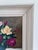 Rose Vintage Original Floral Rose Oil Painting, Signed Flower Art For Sale - Image 8 of 12