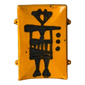 Early 21st Century Ceramic Wall Sculpture