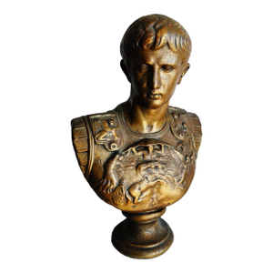 1970s Bust of Cesar Augustus
