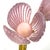 Metal Tulips Murano Glass and Brass Sconces, 2000, Set of 2 For Sale - Image 7 of 10
