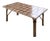 Rattan Ceramic Table, 1950s For Sale
