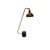 Industrial Vintage Desk Lamp Brass on Heavy Cylinder Base Industrial Style Decor For Sale - Image 3 of 7