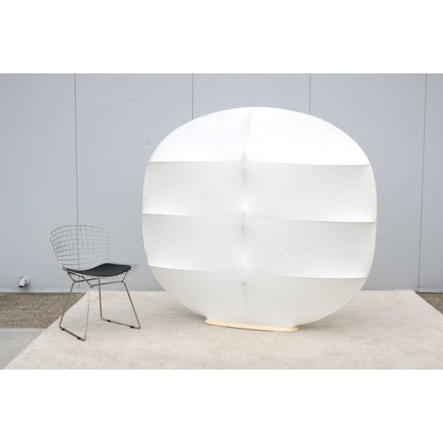 Mid-Century Modern Italian Modern Studiopepe for Tacchini Gunta 1 Floor Lamp and a Room Divider For Sale - Image 3 of 12