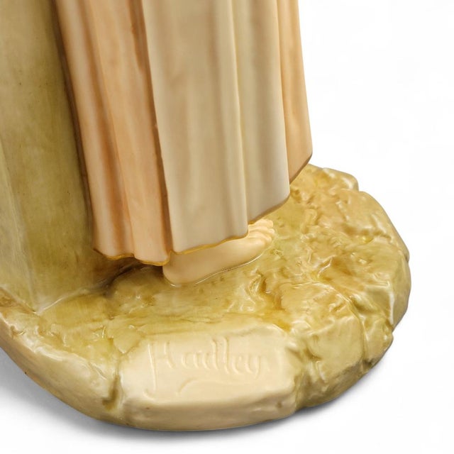 Egyptian Musicians by James Hadley for Royal Worcester, 1893, Set of 2 For Sale - Image 12 of 15