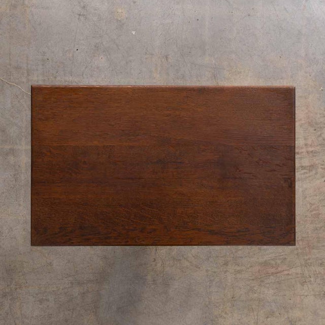 1940s French Wood and Copper Side Table by Charles Dudouyt For Sale - Image 10 of 16