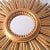 Gilded Sunburst Wall Mirror, Italy, 1960s For Sale - Image 6 of 15