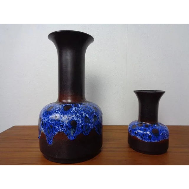 Pop Art Ceramic Vases from Jasba, 1970s, Set of 2 For Sale - Image 13 of 13
