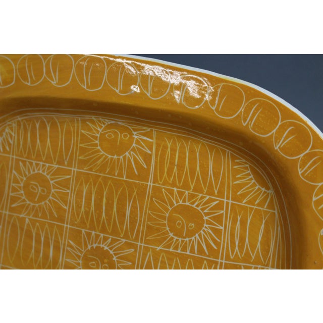 Vintage French Ceramic Platter by Jacques Pouchain, 1950s For Sale - Image 12 of 18