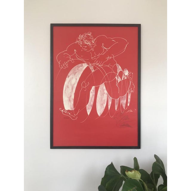 Hans ERNI, Switzerland, 1909-2015 The Runner, 1979 Original lithograph Signed and dated in the floor Countersigned by hand...