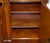 Gold Georgian Burr Yew Breakfront Four-Door Display Cabinet For Sale - Image 8 of 18