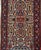 Vintage Persian Sarouk Accent Rug, Hand-Knotted Wool, Allover Floral Pattern, 2x4, Ivory & Navy For Sale In Chicago - Image 6 of 13