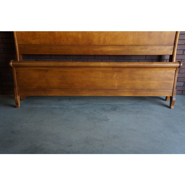 Ethan Allen Ethan Allen King Maison Sleigh Bed For Sale - Image 4 of 8