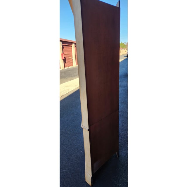 Henkel Harris Illuminated Corner Cabinet For Sale - Image 12 of 13
