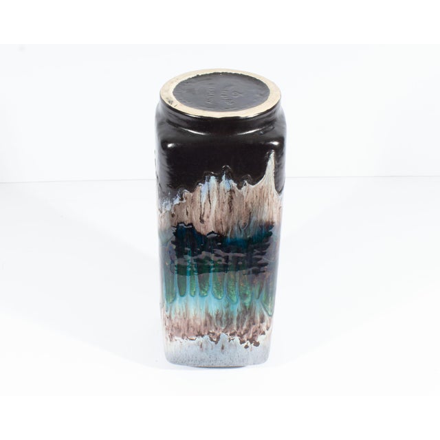 Dümler and Brieden “Polar” West German Mid-Century 14.5” Vase For Sale - Image 4 of 8