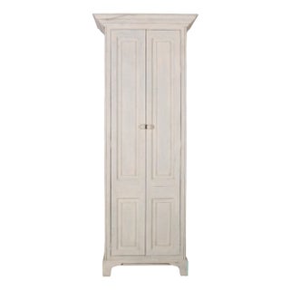English Painted Linen Cupboard, 1890s For Sale