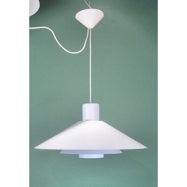 Danish Trapez Lamp by Christian Hvidt for Nordisk Solar, 1970s For Sale - Image 13 of 14