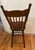 Mid 20th Century Antique Americana Farmhouse Style Youth / Childs Press Back High Chair 39" Tall For Sale - Image 5 of 11