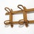 Wood Wall Coat Rack in Rattan and Woven Wicker, 1960s For Sale - Image 7 of 12
