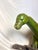 Green Antique Hand Carved Wooden Dinosaur - Folk Art Children's Rocker For Sale - Image 8 of 12