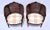 French Louis XVI Style Double Cane Bergere Chairs in Walnut For Sale - Image 3 of 11