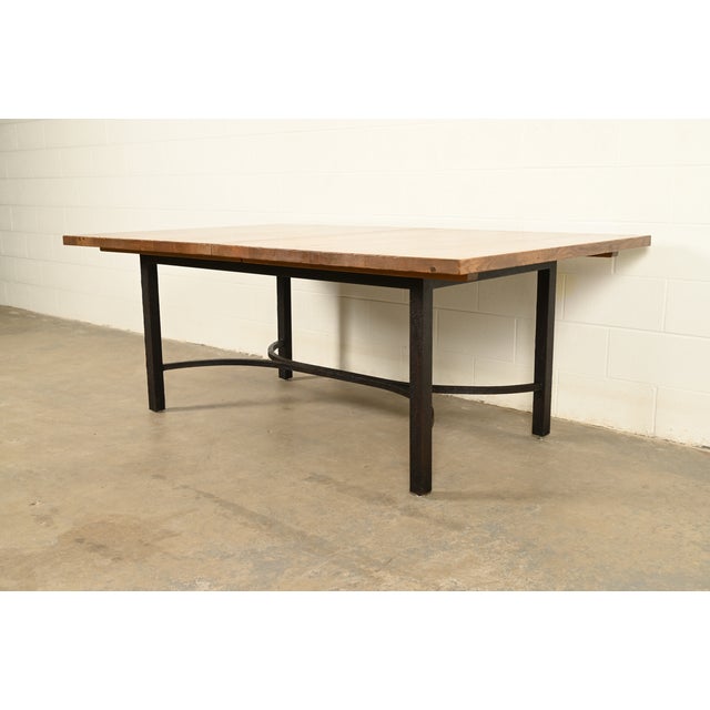 L. & J. G. Stickley Mission Oak Arts & Crafts Extension Dining Table For Sale - Image 14 of 17