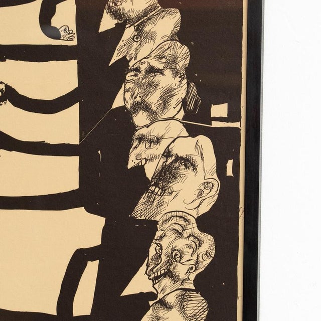 1960s Horst Janssen, Munchen, 1960s, Print For Sale - Image 5 of 9