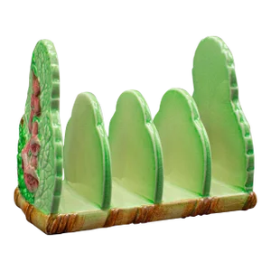 1940s Vintage Ceramic Decorative Breakfast Stand, English