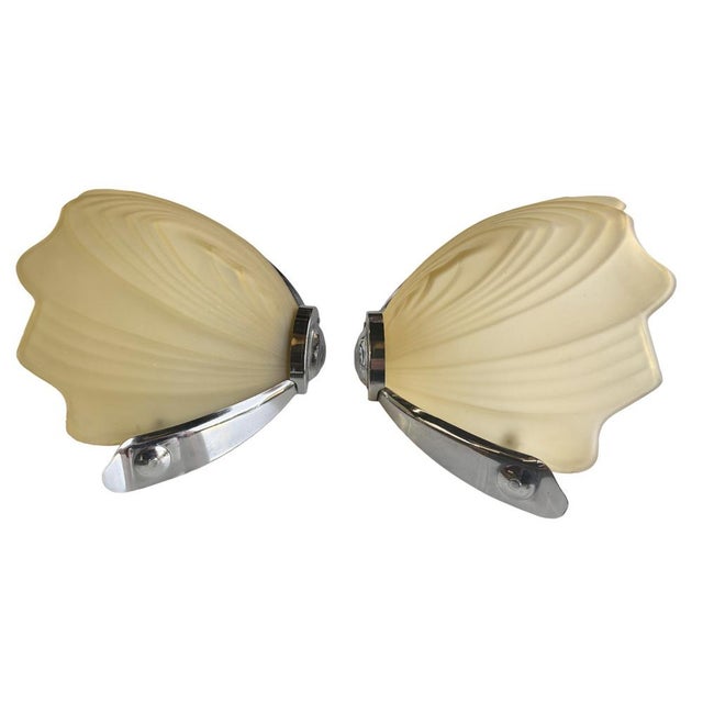 Vintage Art Deco Wall Lights, 1930s, Set of 3 For Sale - Image 8 of 14