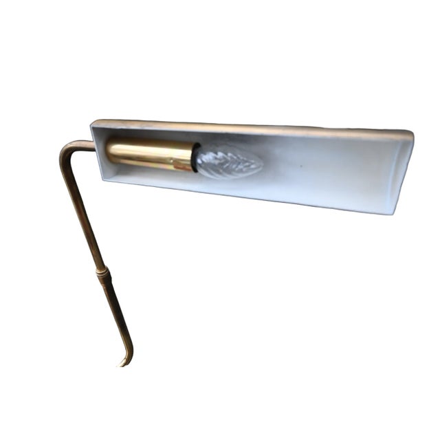 Gold Metal Desk Lamp by Christian Liaigre For Sale - Image 5 of 8