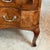 Continental Rococo Style Burl Walnut Arbalète-Form 3-Drawer Commode For Sale - Image 9 of 9