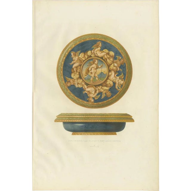 Delange, Illustration of a Vase of Prince Ladislas Czartoryski, 1869, Print For Sale