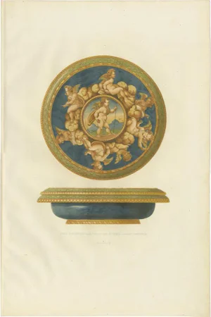Delange, Illustration of a Vase of Prince Ladislas Czartoryski, 1869, Print