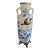 Late 19th Century French Art Nouveau Vase With a Enameled Bird For Sale