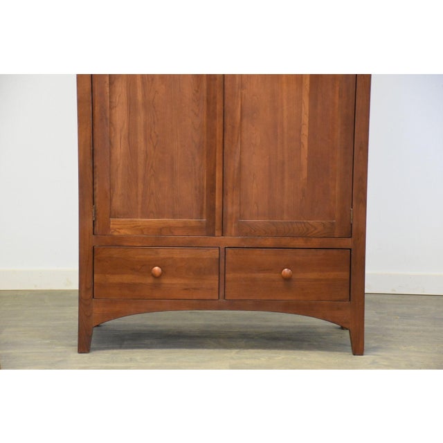 Ethan Allen American Impressions Cherry Armoire Dresser Chairish
