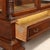 Walnut Display Cabinet with Glass Doors For Sale - Image 10 of 13