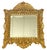 Vintage French Regency Beveled Edge Mirror With High Pediment and Antique Gold Finish For Sale - Image 13 of 16