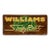 Vintage Wood Two Sided Williams Shady Rest Sign For Sale