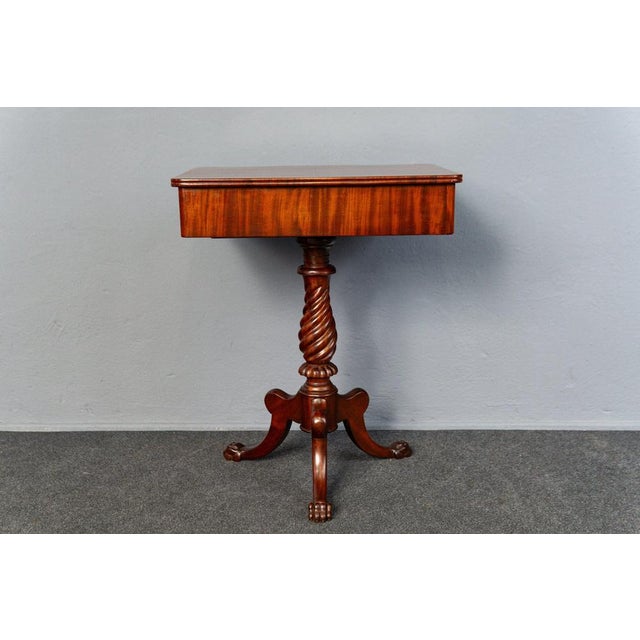 Biedermeier Sewing Table Table For Sale - Image 5 of 18
