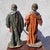Polychrome Carved Saint Statues, 17th Century, Wood For Sale - Image 13 of 18