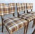 Mid Century Vintage Plaid Chairs For Sale - Image 4 of 4
