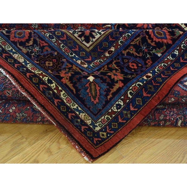 1920 Vintage Persian Bidjar Full Pile Rug For Sale In New York - Image 6 of 13