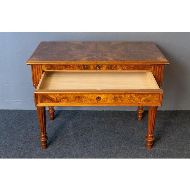 Wood Wilhelminian Brown Desk Secretary For Sale - Image 7 of 18